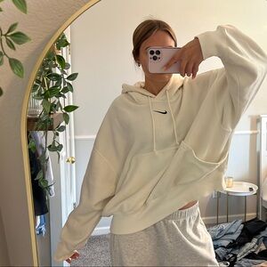 Nike Women's White Hoodie